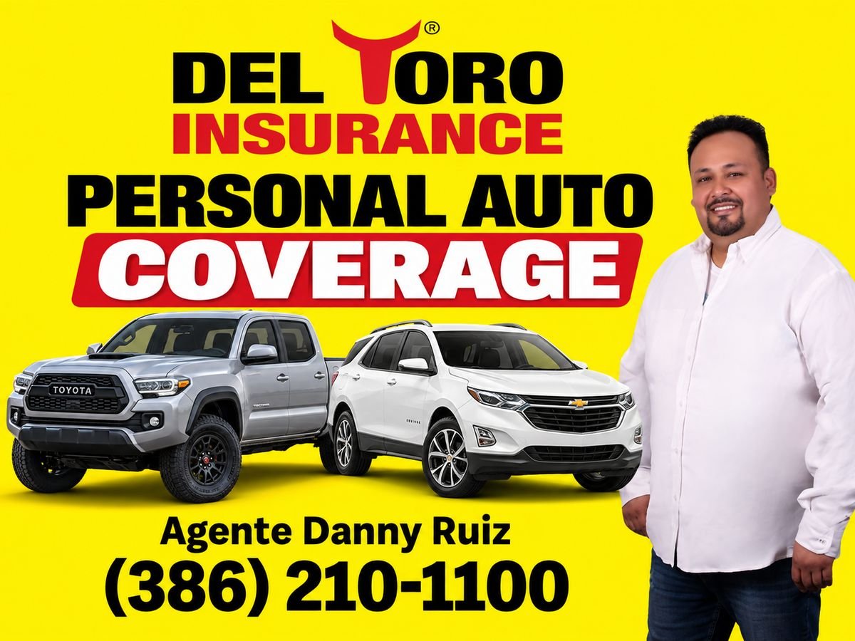 Auto insurance with agent Danny Ruiz of Del Toro Insurance